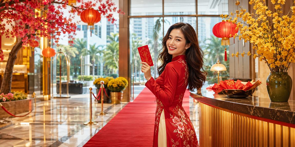 Phần thưởng lì xì đỏ dành cho khách hàng tại Hồ Chí Minh trong dịp lễ hội