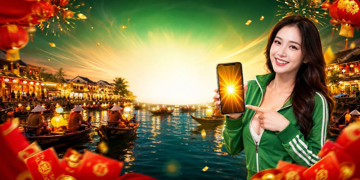 Phần thưởng bao lì xì đỏ tặng khách hàng trong dịp lễ tết tại Hội An
